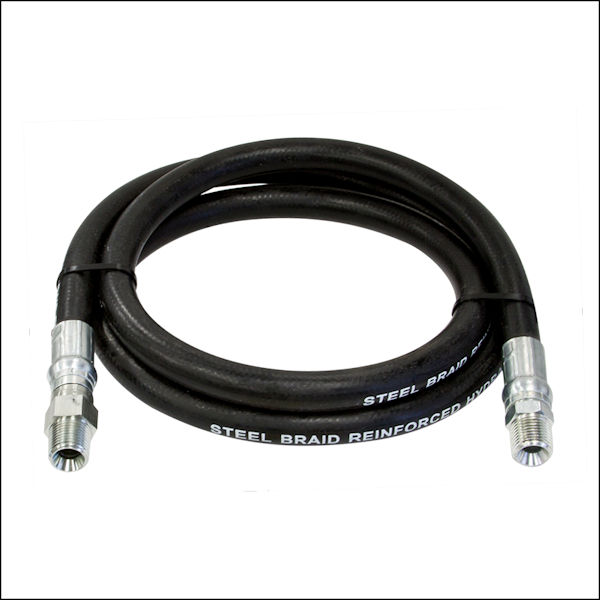 (image for) 12HW-HYD 1/2" x 6' Hyd Whip Hose 1/2" NPT Swivel x 1/2" NPT Swivel