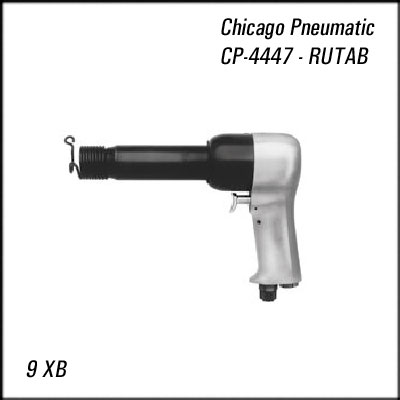 Chicago Pneumatic CP-4447-RUTAB REBUILT RIVETING HAMMER,9X.498